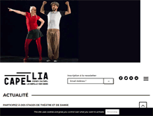 Tablet Screenshot of capellia.fr